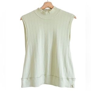 Free People Mock Neck Muscle Tank